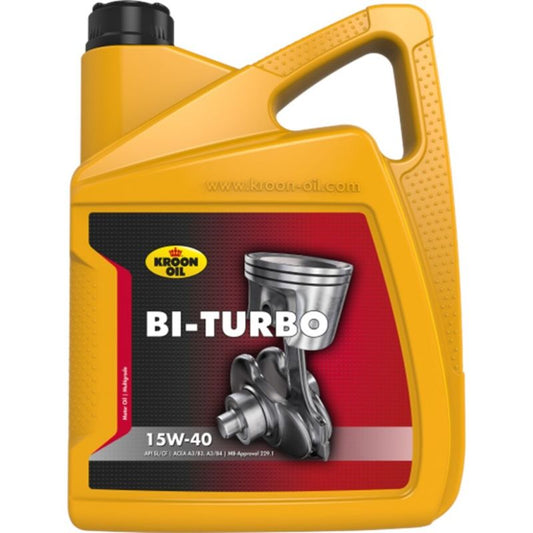 Bi-Turbo 15W-40 Minerale motorolie Kroon-Oil 5 liter