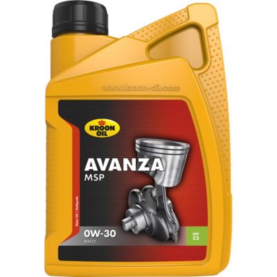 Avanza MSP OW-30 Syntetische motorolie Kroon-Oil 1 liter